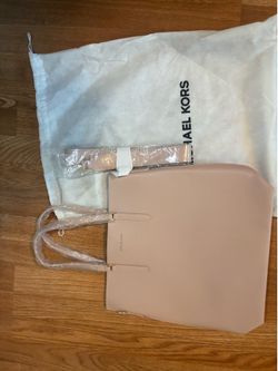 Michael Kors  pink leather tote bag