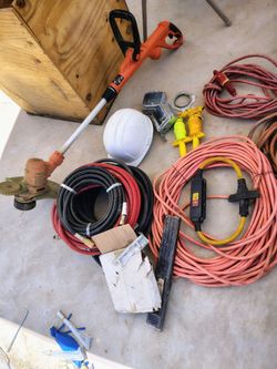 Extention Cords , and Aire Hosses