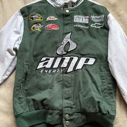 Vintage Green Racer Jacket