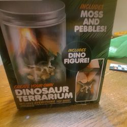 Create Your Own Dinosaur Terrarium Kid’s Science Learning Craft Fun Project Kit


