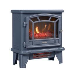 Duraflame Infrared Quartz Electric Stove Heater - Sky Blue