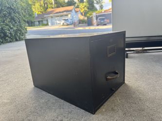 Vintage Industrial Metal Filing Drawer / Storage Box โ Wesco
