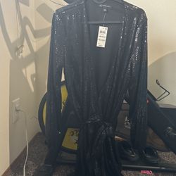 INC Party Black Dress size-M