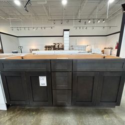 72'' Coal Shaker Bathroom Vanity