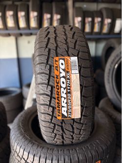 275/55/20 at arroyo tires 🛞 $540