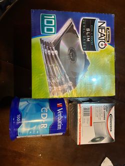 CD/DVD Storage Bundle – Discs and Jewel Cases