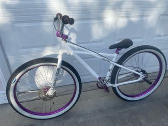 SE Bikes Monster Quad 29" BMX / Wheelie Bike (Arctic White)
