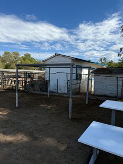 Horse wash rack or hitching post