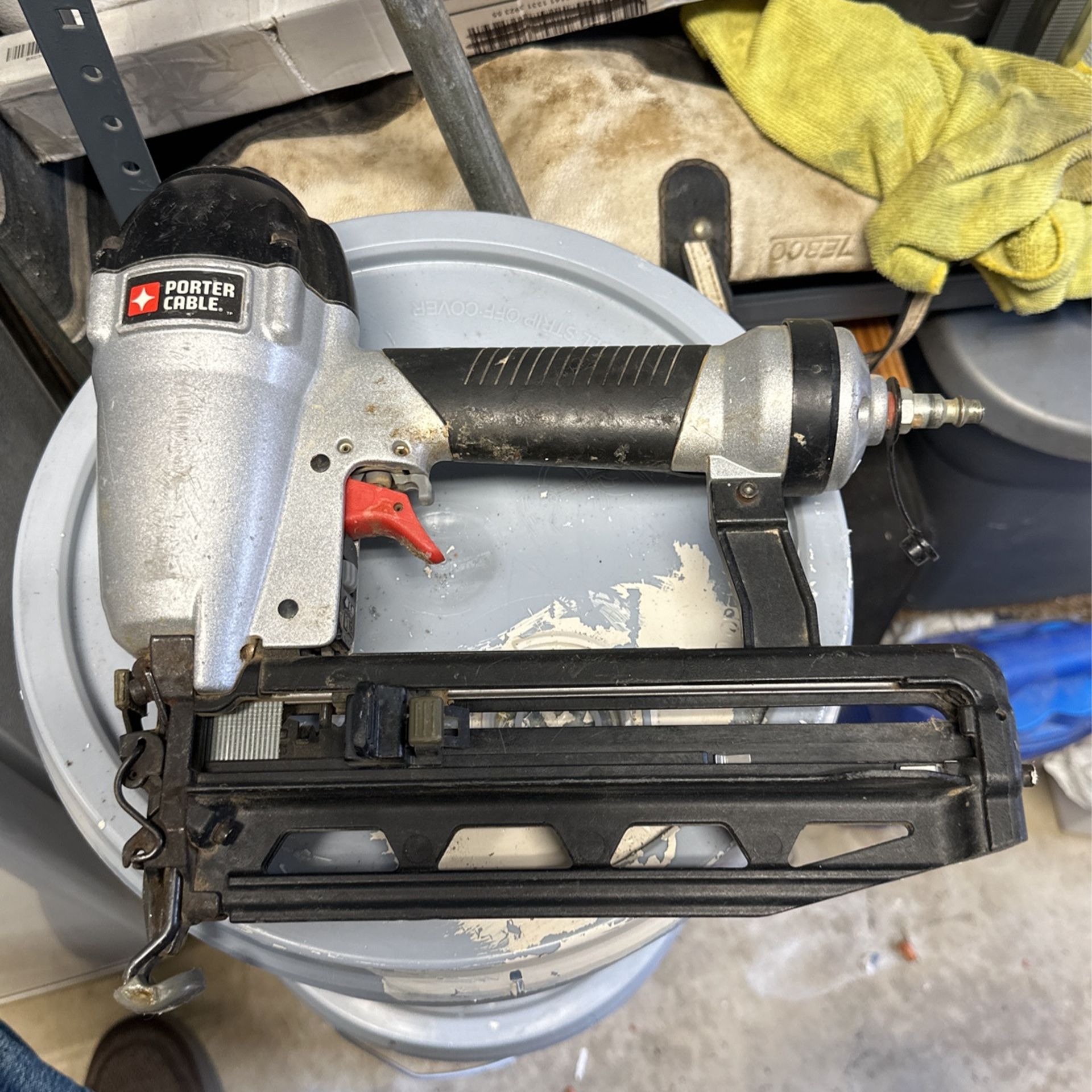 Porter Cable hot finish nailer