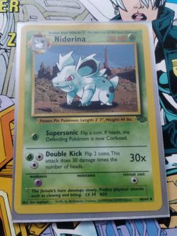 1999 Pokémon Jungle Set Nidorina (40/64)