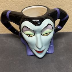 Disney Villains Collection Maleficent Premium Sculpted Ceramic Mug