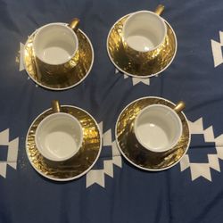 Classic Coffee & Tea, Tea Pot Set Of 4 