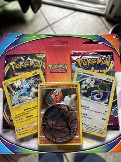 POKEMON TORNADUS THUNDURUS & LANDORUS FUSION STRIKE AND VIVIDVOLTAGE PACK