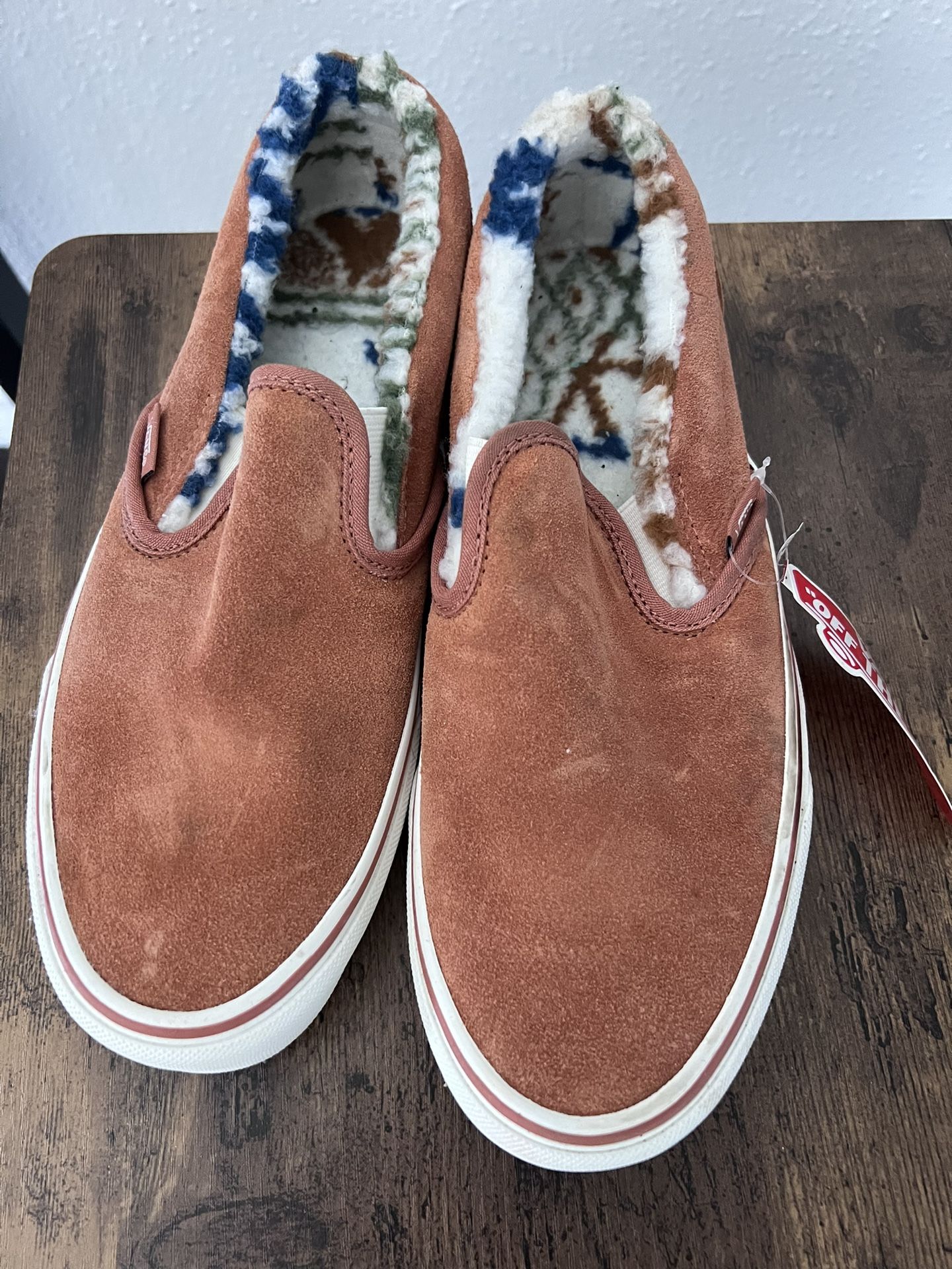 Fleece lined Vans