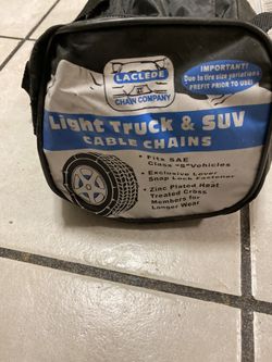 Tire cables chains