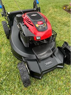 Toro self propelled lawn mower