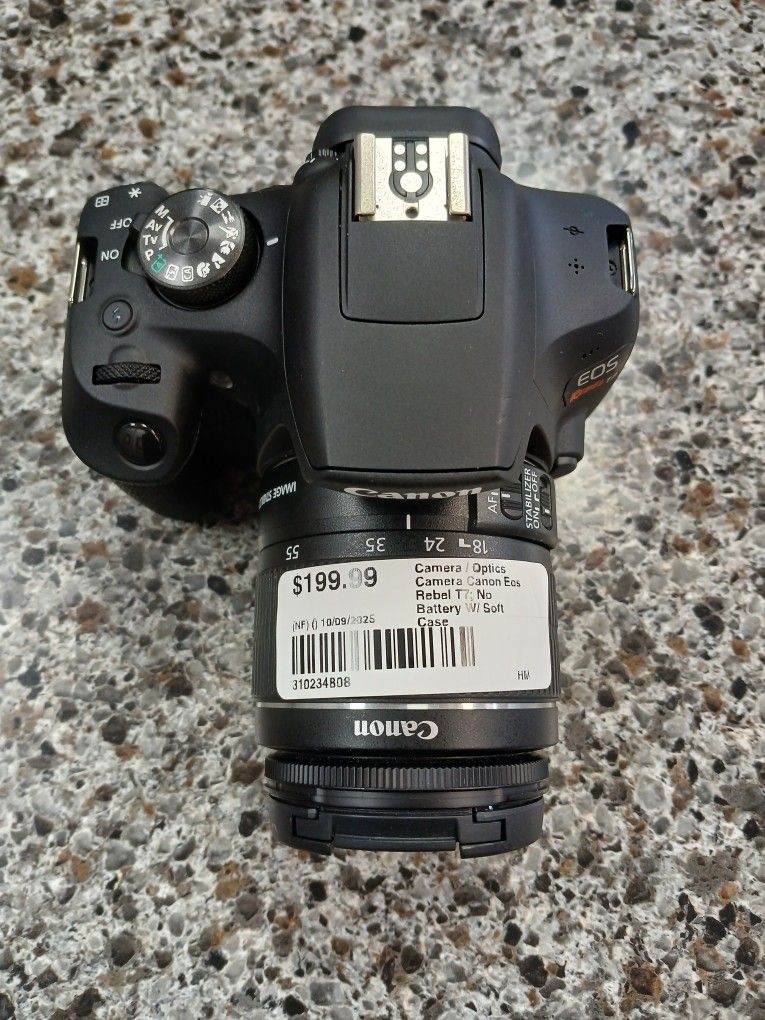 Canon Camera Rebel T7 *NO BATTERY*