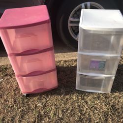 Nice Three Drawer Storage Cabinets Only $15 Each