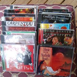 Lot Of  36 Assorted Christmas And Classical CDS  