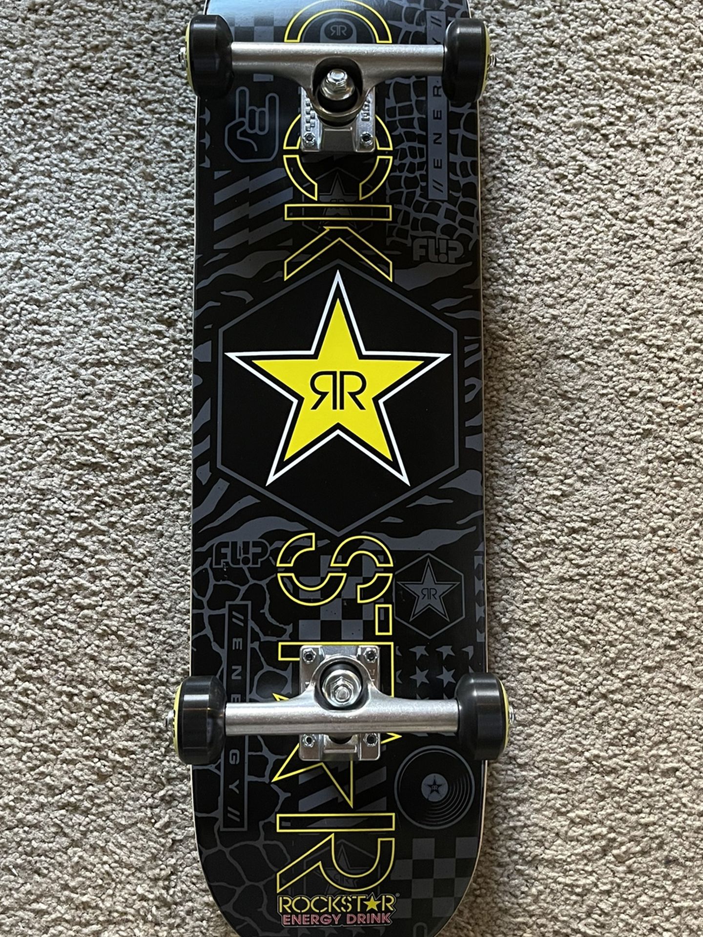 Rockstar Energy Skateboard Made By Flip Skateboards