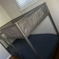 Twin Bunk Bed Frame & Mattress