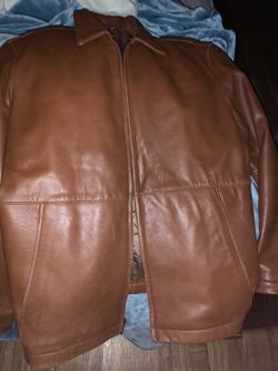 Leather jacket -Brandon