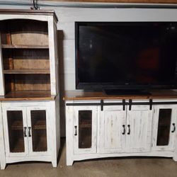Tv Stand With Book Shelf