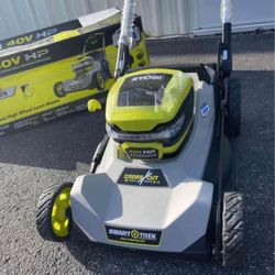 RYOBI 21 inch HP Self Propelled Cross Cut Mower