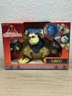 Vintage 1998 Small Soldiers “Slamfist” Deluxe Action Figure w/ Box – Kenner Hasbro