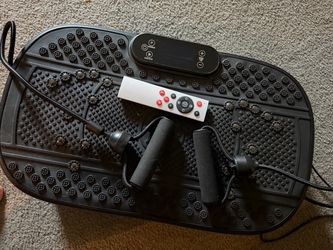 Vibration Plate Exercise Machine with Remote