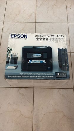 Epson WorkForce PRO WF-4833 All-in-one Wireless Copier Fax Scan Inkjet Printer