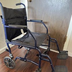 Transport Chair ( Supports Upto 300lbs) Available with Box