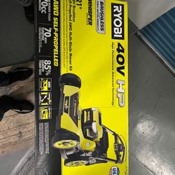 RYOBI LAWN MOWER 