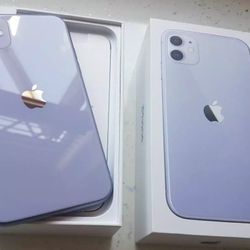 Unlocked Apple iPhone 11 64GB 128GB Purple Mint Rex Carrier Sprint 13 Cricket 11 Att Tmobile Pro Boost XR Spectrum X Verizon XS Max in Box 