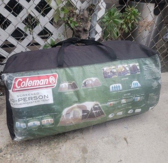Coleman WeatherMaster 16x10:Experience Outdoor Comfort With This Screened 10-Person Tent