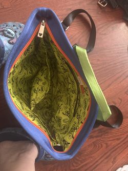 Harvey’s goofy tote/backpack