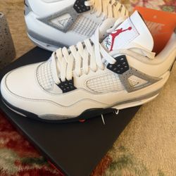 White Cement 4s Size 11