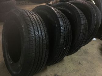 Jeep truck troca Tires llantas goodyear 265 70 17 ford gmc chevy dodge bridgestone 265/70/17