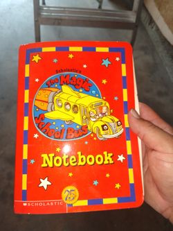 Science experiments , Magic School Bus notebook etc.