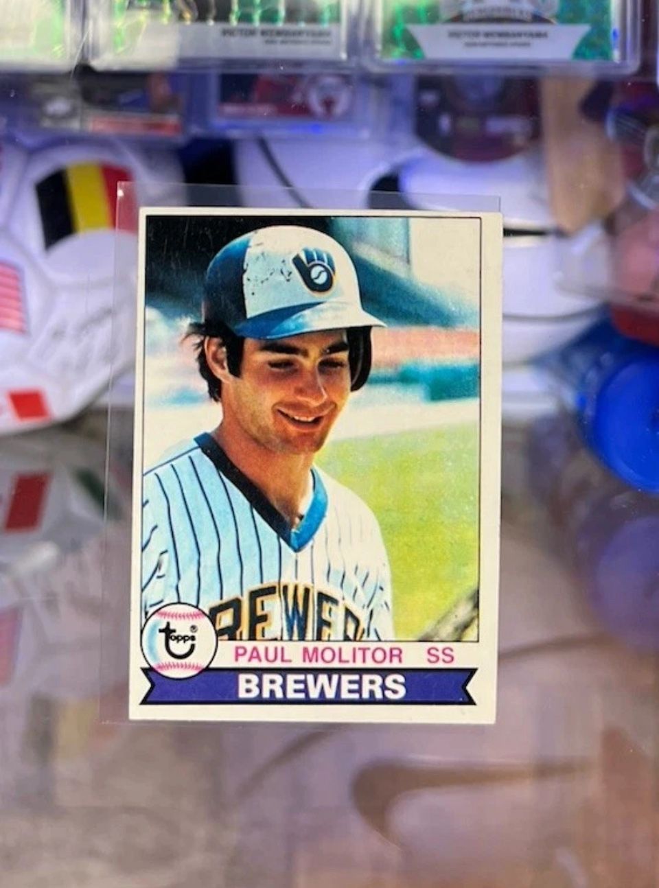 Paul Molitor 1979 Topps  Excellent Sharp edges!Brewers🍻