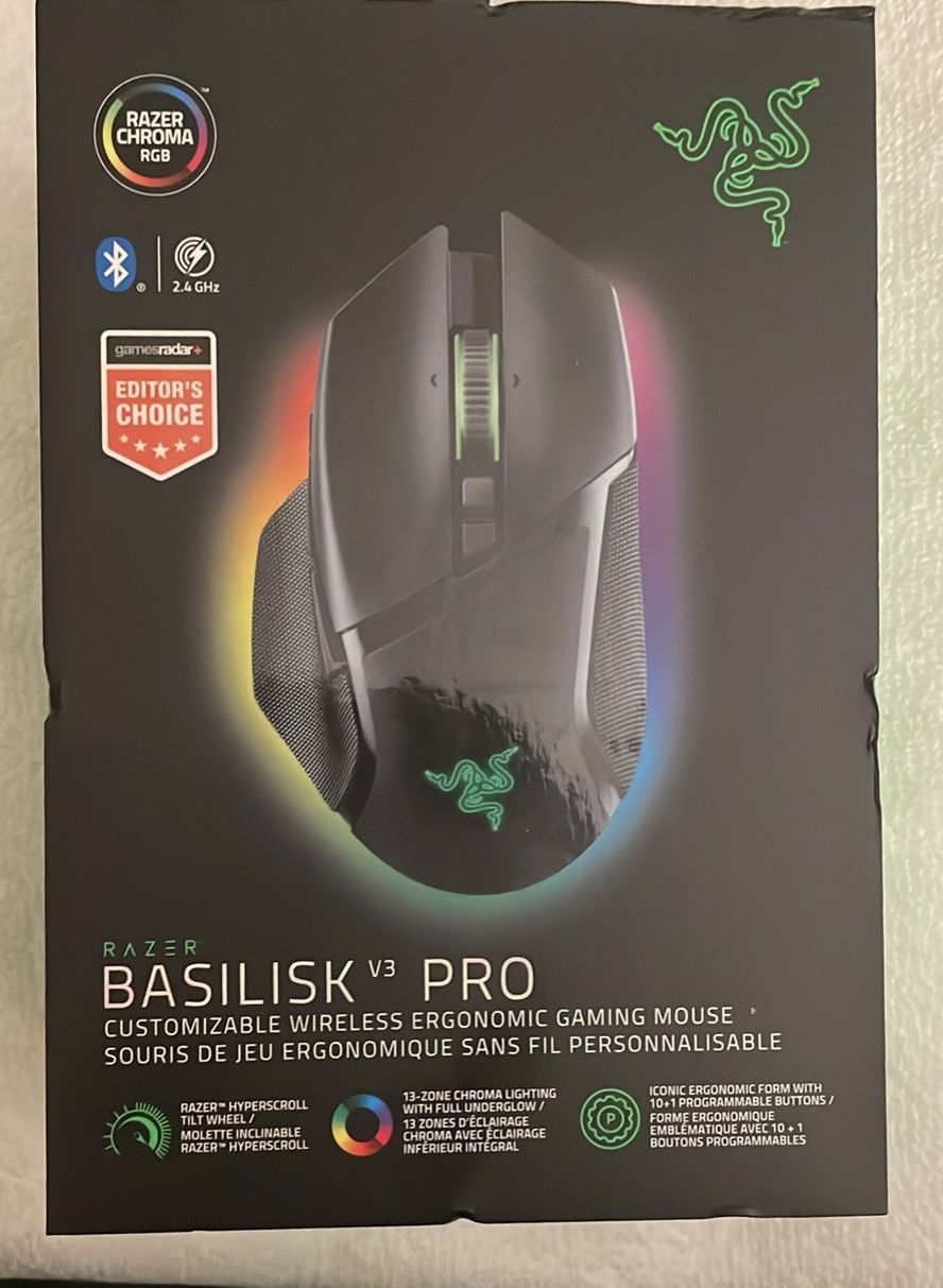Razer Basilisk V3 Pro Wireless Gaming Mouse