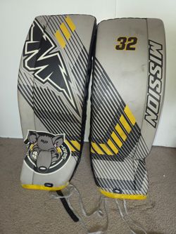 Bauer Custom Goalie Pads- Senior Large