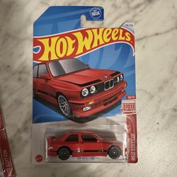 BMW Red Edition Hotwheels