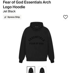 Fear of God Essentials Arch Logo Hoodie 