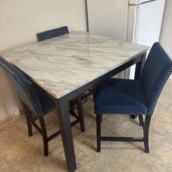 Nice Tall Kitchen Table 