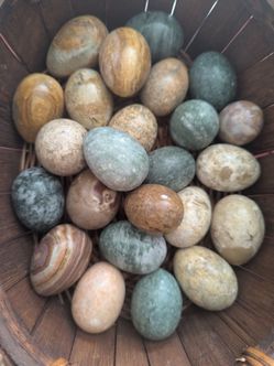 Polished Stone Eggs $3 EACH