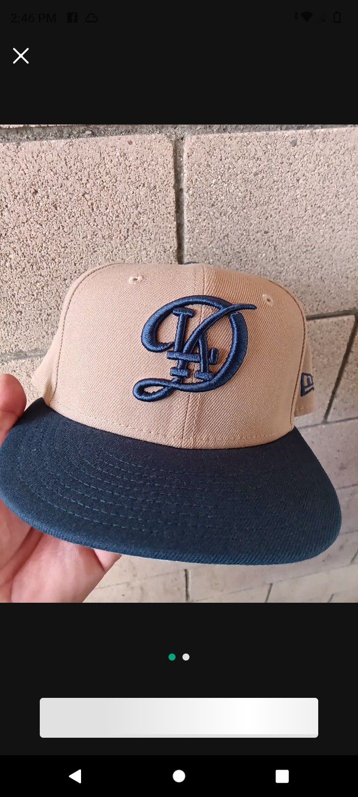  New Dodger Hat 7 1/4