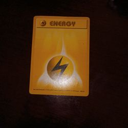 Old Energy Pokemon Card