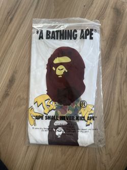 White Bape Tee
