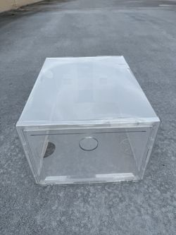 Clear Plastic Storage Boxes – Set of 29 – 13x10x7” – Stackable Front-Open Design